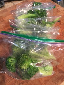 Broccoli proportions